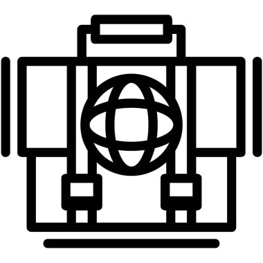 Yazıcı simgesi vektör illüstrasyonu