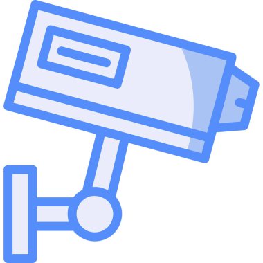 Kamera kapalı devre televizyon simgesi