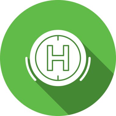 Tek izole edilmiş simgenin vektör illüstrasyonu