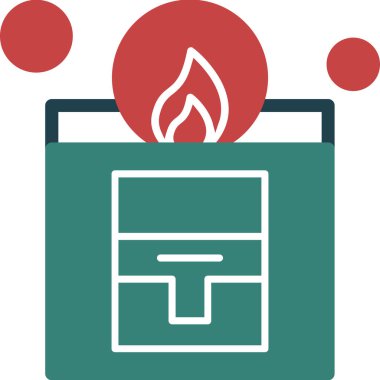 Kitap. Web simgesi vektör illüstrasyonu