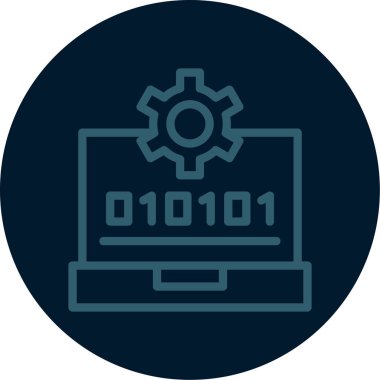 seo modern simgesinin vektör illüstrasyonu