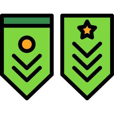 ödül rozeti simgesi doldurulmuş tasarım biçimi