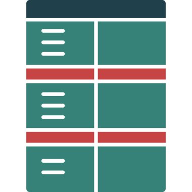 mobil simge vektör illüstrasyonu