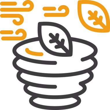 Bir fincan çay ikonunun vektör çizimi