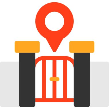 Araba park vektör çizim