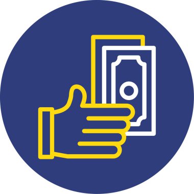 Kart simgesi, vektör illüstrasyonu