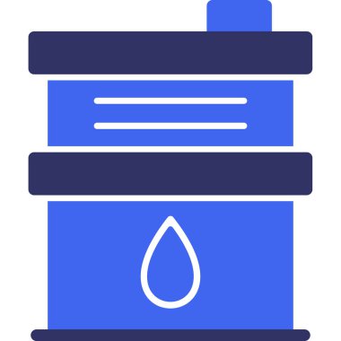 Su. Web simgesi basit illüstrasyon