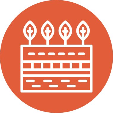 Bir takvimin vektör illüstrasyonu