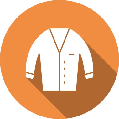 shirt simgesi vektör illüstrasyonu