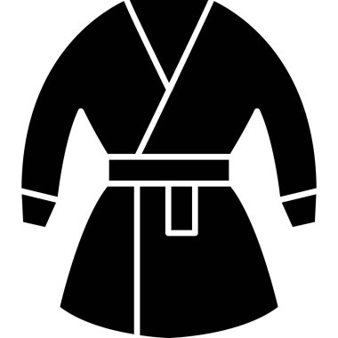 Kumaş giysi simgesi katı biçimde