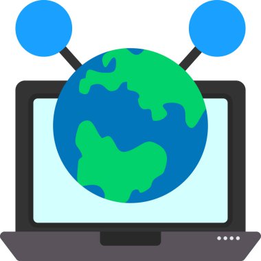 İnternet küresi genel ağ simgesi