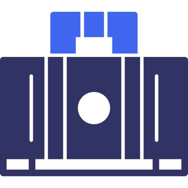 Kamera. Web simgesi basit illüstrasyon