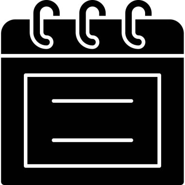 takvim tarihi olay simgesi ana hat biçiminde