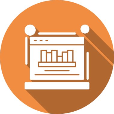 grafik vektör simgesi modern basit illüstrasyon