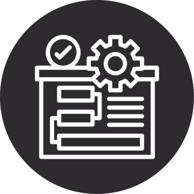 seo modern simgesinin vektör illüstrasyonu