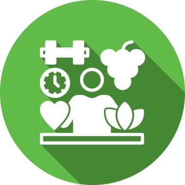 Gıda simgesinin vektör illüstrasyonu