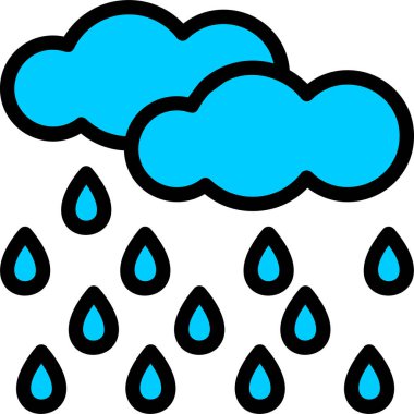 yağmur simgesi tasarımı