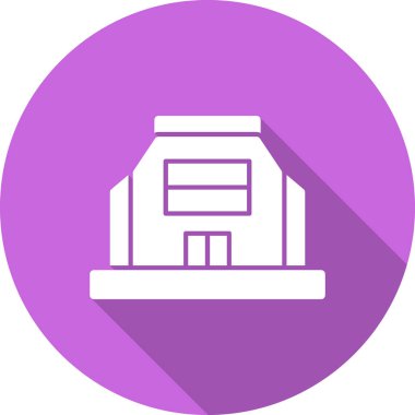 bina simgesi, vektör illüstrasyonu