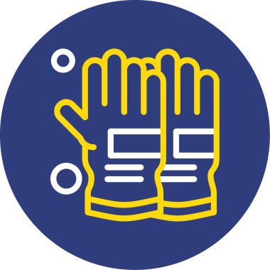 El simgesinin vektör illüstrasyonu