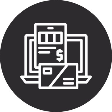 seo modern simgesinin vektör illüstrasyonu