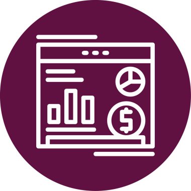 iş simgesi vektör illüstrasyonu