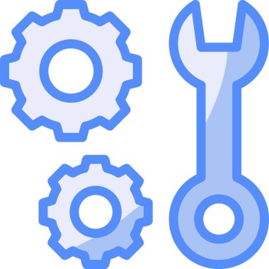 Aletler. Web simgesi basit illüstrasyon