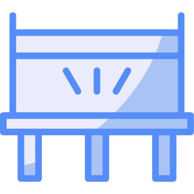 tablo simgesi vektör illüstrasyonu