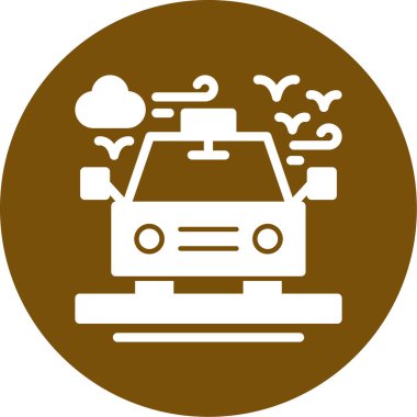 Vektör araba simge tasarlamak