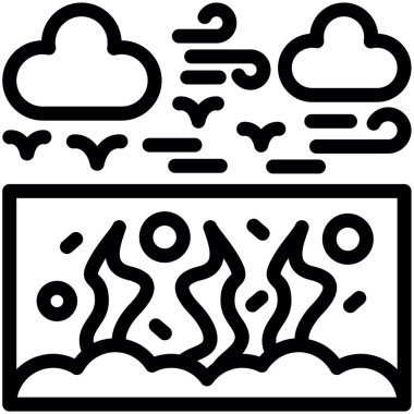 bulut hava tahmini simgesi