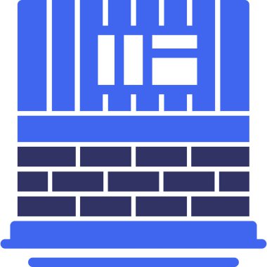 Mimari yapı şehir simgesi taslak biçiminde