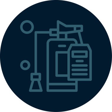 Seo simgesinin vektör illüstrasyonu