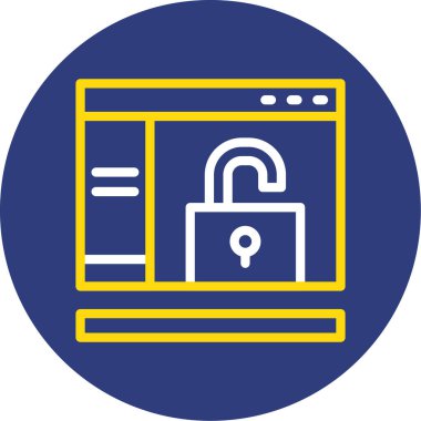 Geliştirme için web simgesi, vektör illüstrasyonu