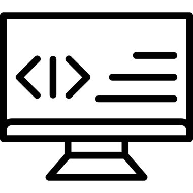Web tasarım simgesi. vektör illüstrasyonu