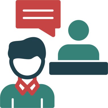 Bir grup insanın vektör çizimi