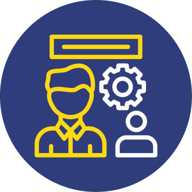 seo modern simgesinin vektör illüstrasyonu