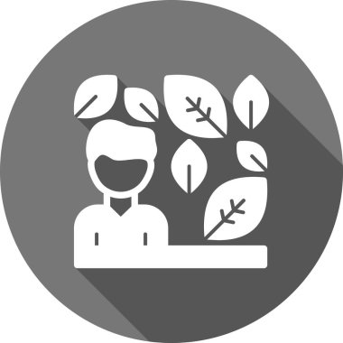 Modern simgenin vektör illüstrasyonu