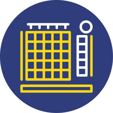 vektör tarih simgesi, vektör illüstrasyonu