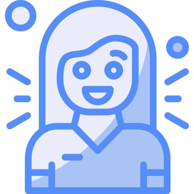 Avatar kadın insan simgesi