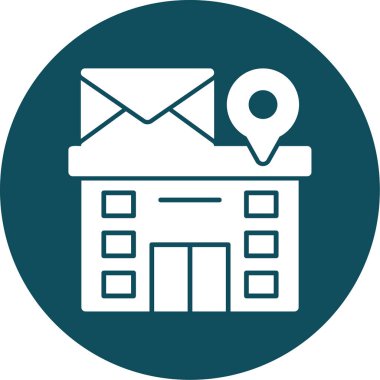 konum simgesi vektör illüstrasyonu