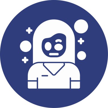 Bir doktor simgesinin vektör çizimi