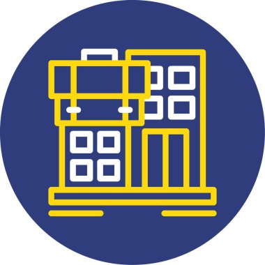 Kutu. Web simgesi basit illüstrasyon