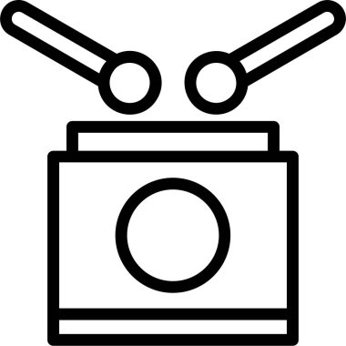 Kamera. Web simgesi basit illüstrasyon