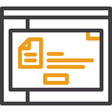 Geliştirme için ağ simgesi