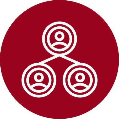 İnsan simgesinin vektör illüstrasyonu