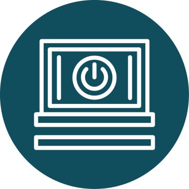 Modern b 'nin vektör illüstrasyonu eksik simgesi