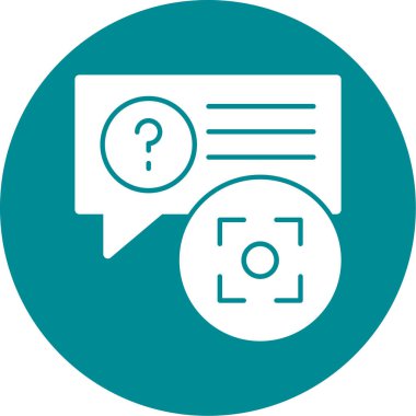 soru işareti ince çizgi simgesi