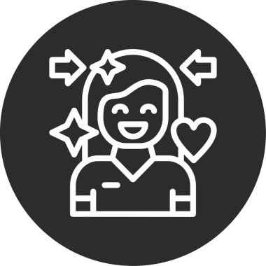 Kadın vektör illüstrasyonu