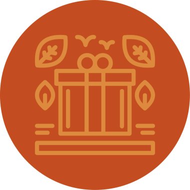 Bir çelengin vektör çizimi