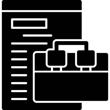 Dosya. Web simgesi basit illüstrasyon