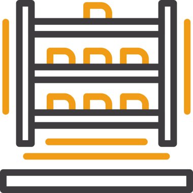 Barkod simgesi, vektör çizimi